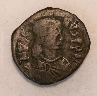 PIECE INTERESSANTE BYZANTINE EN BRONZE À IDENTIFIER GR. 18 42 CONSTANTINOPLE