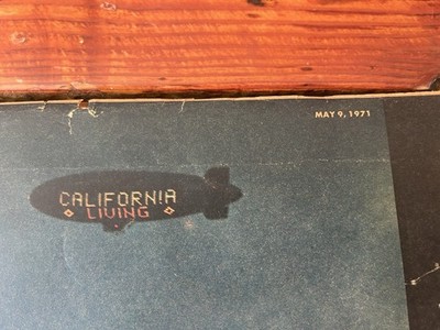 Vintage 1971 California Living Los Angeles Examiner Newspaper