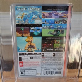 Zelda Tears of the Kingdom Nintendo Switch PSA 10 A++ 1st Print CGC VGA WATA