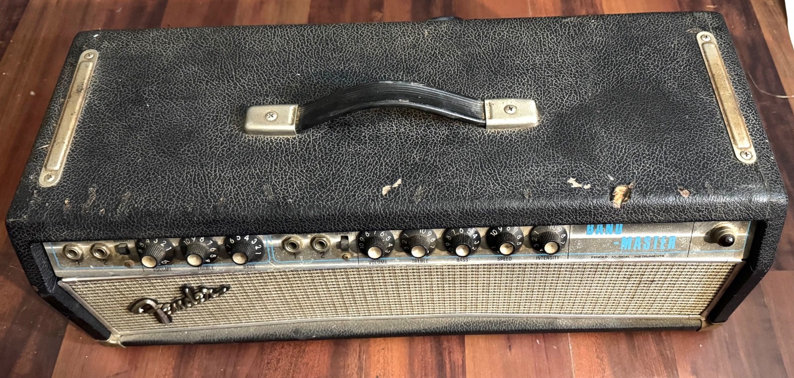 Vintage Fender Bandmaster head - Silverface - AB763 as is parts