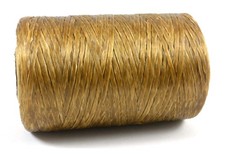 Artificial Deer Sinew Natural Waxed Flat Polyester Thread for Beading, Leathe...