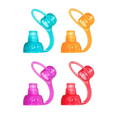 ChooMee SoftSip Food Pouch Top  Baby Led Weaning  No Spill Flow Control Valve,