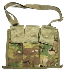 US Army OCP Multicam 6 Magazine BANDOLEER POUCH Mag USGI Surplus Military MINT