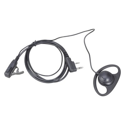 High-performance D Shape Ear-hook Earpiece 2 Pin Plug Connector Speak & Listen