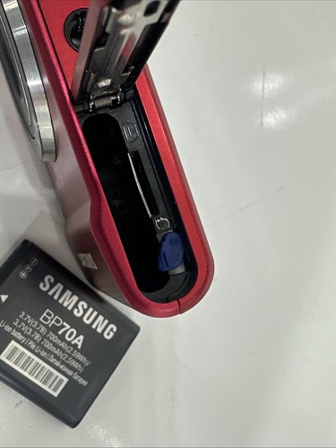 Samsung ST Series ST66 16.1MP Digital Camera Red Battery Untested - Picture 10 of 12