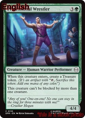 EN - Professional Wrestler - 110 - SPM - NM