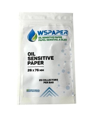 Oil Sensitive Paper (OSP) for Sprayer Calibration - 25 Sheets per Pack - Mini...