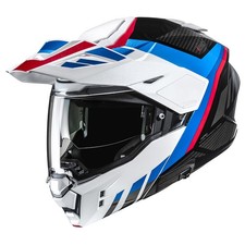 Casco Moto Modulare HJC I80 Imes MC21 Black/White/Blue Lucido
