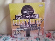 Karaoke party hits vol 3 VOCAL STAR 150 SONGS CD`S NEW/SEALED.