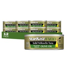 E.V.O.O. Yellowfin Tuna in Olive Oil - 4.5oz, Pack of 12