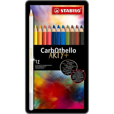 STABILO CarbOthello Metallbox Buntstifte, 12tlg.