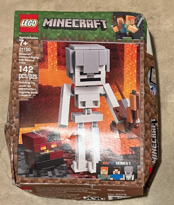 Magma Cube Minecraft 21150 LEGO Minecraft Skeleton BigFig With