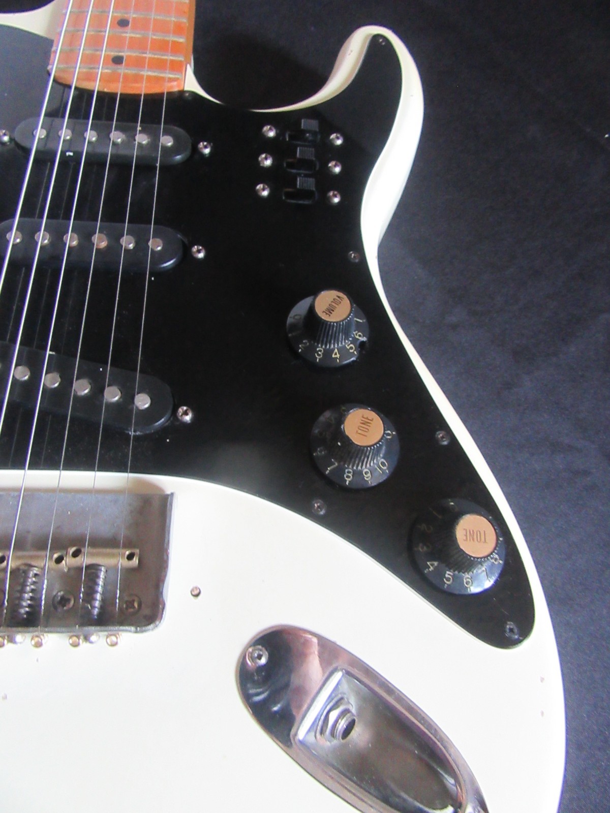 Vintage RARE 1977 Samick Vibra Stratocaster Copy electric guitar