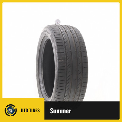Used 255/50R20 Continental ContiSportContact 5 SUV 109Y - 7/32