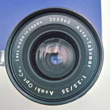 Asahi  Auto-Takumar 35mm f/3.5 Lens for M42 Mount. Japan. *VGC*. (refB.N)