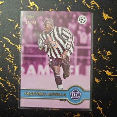 Topps Lost Rookie - Newcastle United - Faustino Asprilla - Parallel 10/25