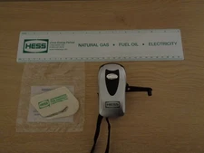 HESS OIL COMPANY 3 PIECE LOT SELF GENERATING LIGHT ENERGY RULER LETTER OPENER