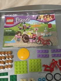 LEGO Friends 41030 Olivia's Ice Cream Bike Complete Set w/ Instruction & Minifig
