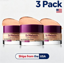 3x Dr.Melaxin Eye Cemenrete Cream.Calcium Dark Spot Corrector,Anti-Aging Firming