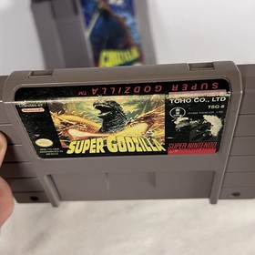 Godzilla Super Bundle Nintendo Entertainment System NES SNES Lote Cubierta Antipolvo