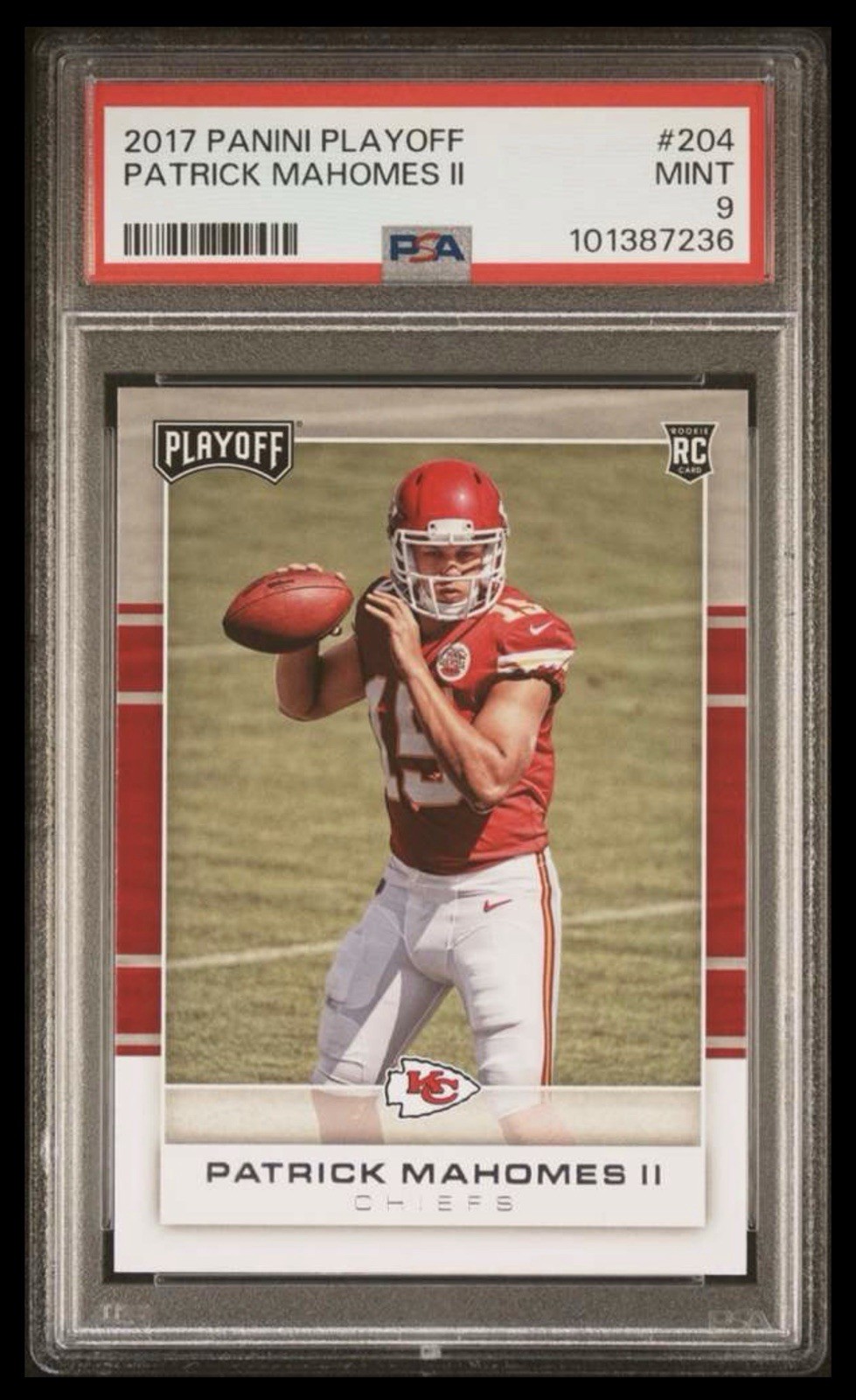 2017 Panini Playoff - Rookies Patrick Mahomes II #204 (RC)