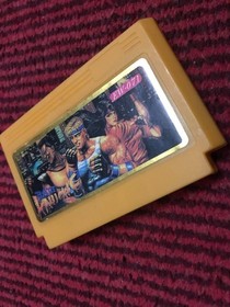Famiclone Bare Knuckle   game rare cartridge 90s FC Famicom Pegasus 60pin