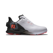 New Mens FOOTJOY FLOW 2.0 BOA GOLF SHOE 55435 WHITE / BLACK US 7-10 WIDE 2E