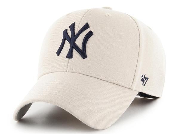 47 Фирменная бейсболка B-MVP17WBV-BN MLB NEW YORK YANKEES бежевого цвета