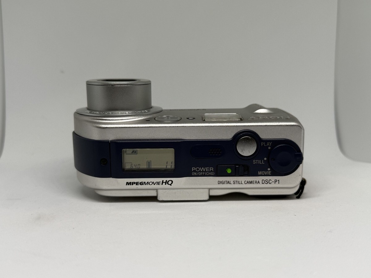 SONY Cyber-shot DSC-P1　シルバー Sony Cyber-shot DSC-P1 3.1MP Digital Camera for sale online