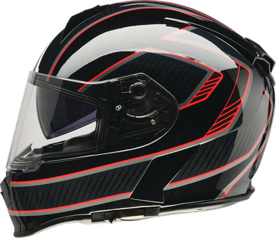 Z1R - WARRANT HELMET AMPLIFY BLACK/RED LARGE | 0101-17894