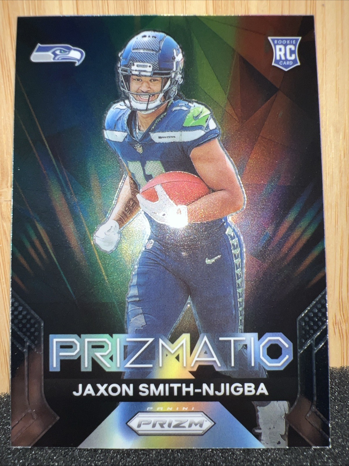2023 Panini Prizm - Prizmatic Jaxon Smith-Njigba #1 Silver Prizm (RC)