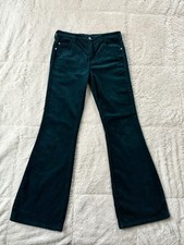 Pilcro and the Letterpress Anthropologie High-Rise Bootcut Corduroy Pants 30