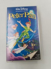peter pan walt disney cassette video k7 vhs