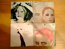  Mina dischi in vinile 45 giri