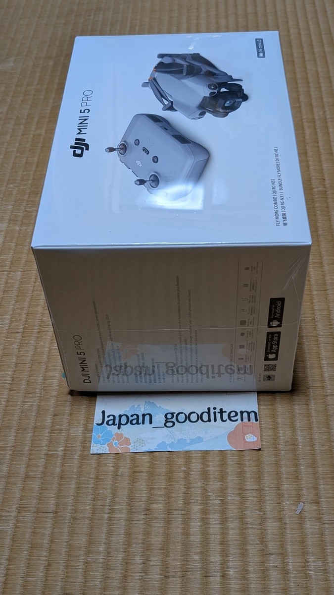 DJI Mini 5 Pro Fly More Combo Plus RC 2 Controller 52min 3 Battery Drone Japan e