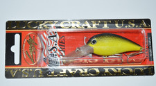 lucky craft bass crankbait classical leader 55dr 2 1/8" chartreuse black