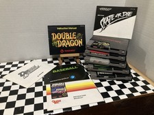 Vtg NES Game Lot Of 5 W/ Sleeve  Manual Working Condition