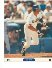 Kirk Gibson, Los Angeles Dodgers Color 8x10 Photo