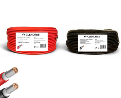 Solarkabel Solarleitung PV Kabel 4mm2 6mm2 1-500m Photovoltaik Verlängerug Solar