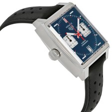 Tag Heuer Monaco Lefty Automatic Denim Blue Dial Men's Watch CAW211P.FC6356 2