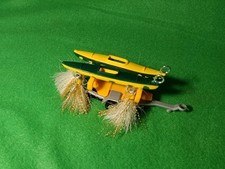 lot of 2 Novelty Kayak Fish Lures with trailer