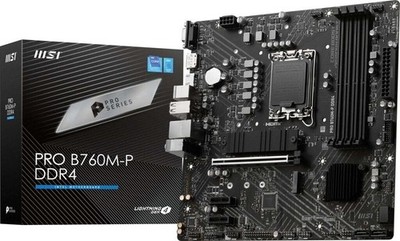 MSI Pro B760M-P Mainboard Sockel 1700 DDR4 MicroATX