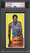 1970 Topps Basketball Otto Moore #9 PSA 10 POP 2