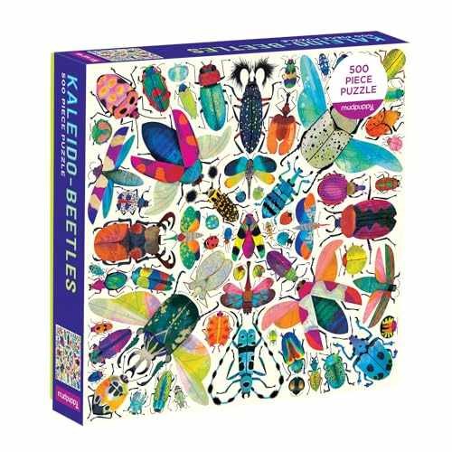 Mudpuppy Kaleido-Beetles Puzzle, 500 Pieces, 20” - Puzzle, by Mudpuppy - New h