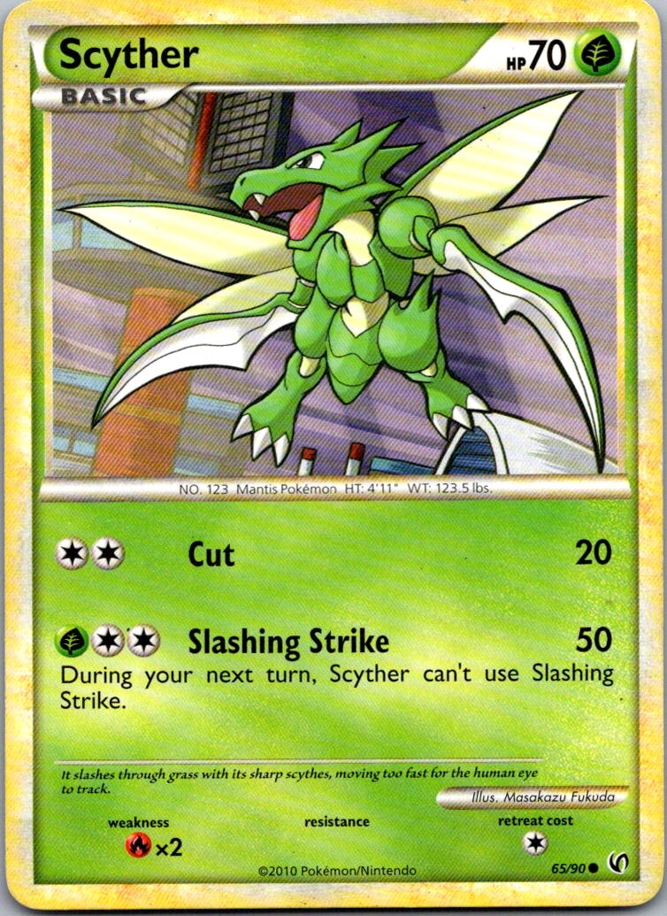 Scyther (65) 65/90 Undaunted Common LP