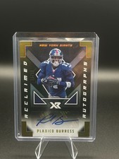 2008 Upper Deck SPx Plaxico Burress Autographs Auto New York Giants /10