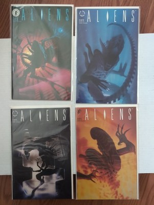 Aliens #1-4 set  (Dark Horse Comics August 1989)