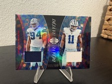 2024 Illusions DeMarcus Ware Micah Parsons Deja Vu Patch Blue #/1 99 Cowboys