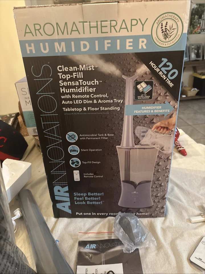 Humidificador Air Innovations Clean Mist Top-Fill SensaTouch MH-701BA con control remoto Foto 3 de 4