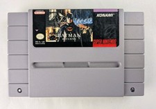 Batman Returns (Super Nintendo Entertainment System, 1992) Tested SNES Game Cart